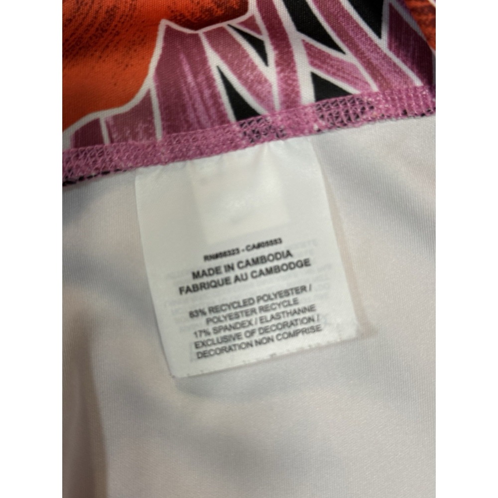 Nike Dri-FIT Icon Clash One Floral Hi-Rise Boho Leggings Size L Capri Comfort - Picture 8 of 11